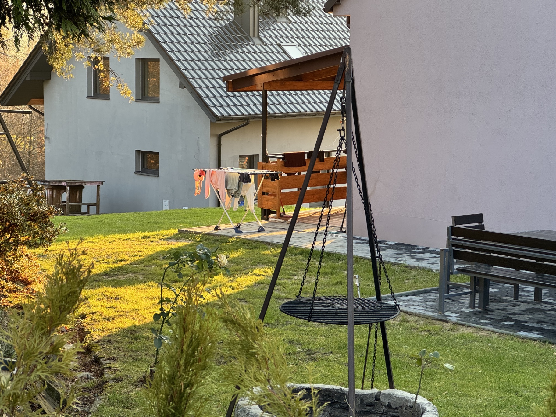 The venue surroundings in Dobczyce, Poland
